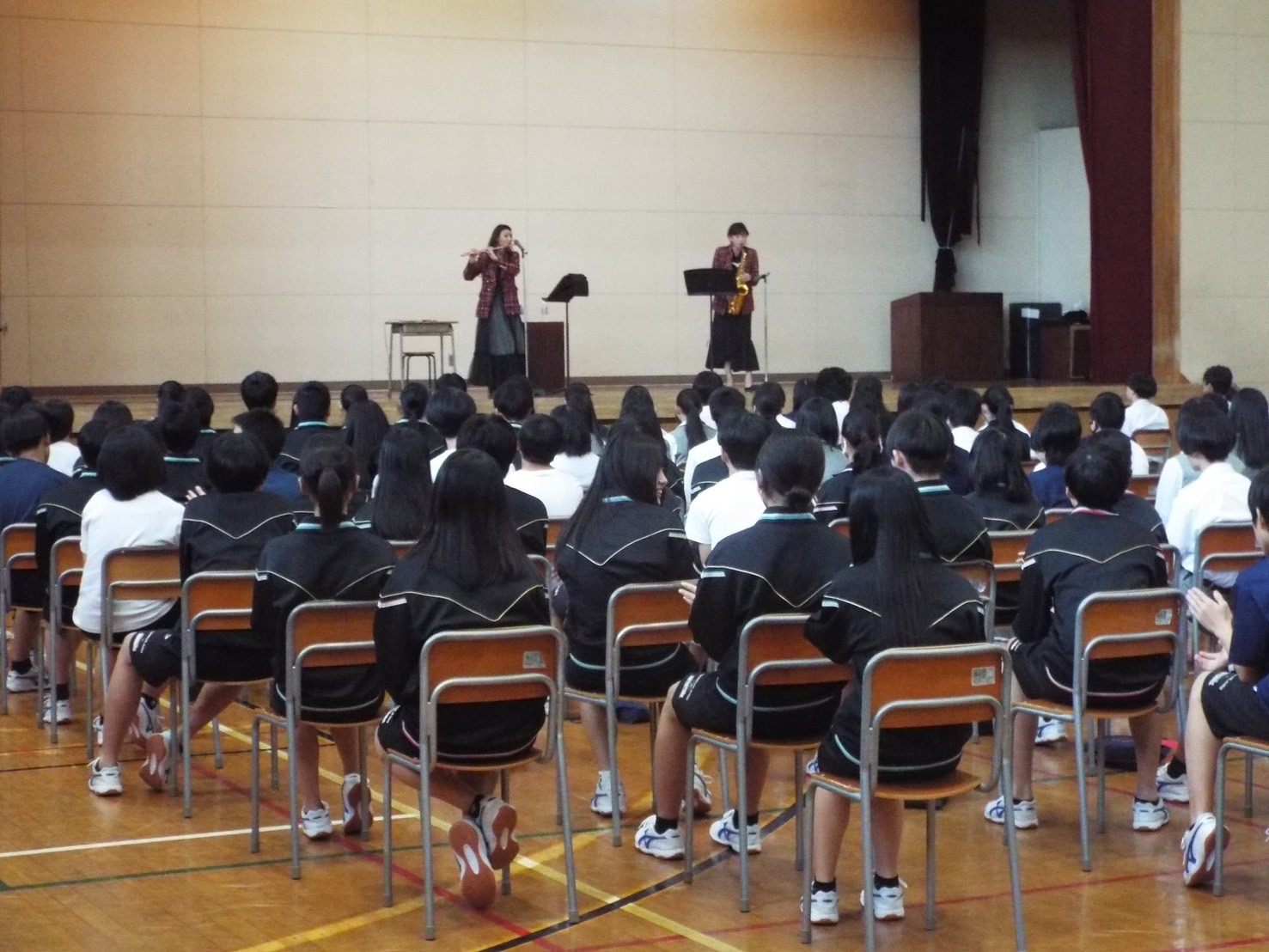 学校でのコンサート